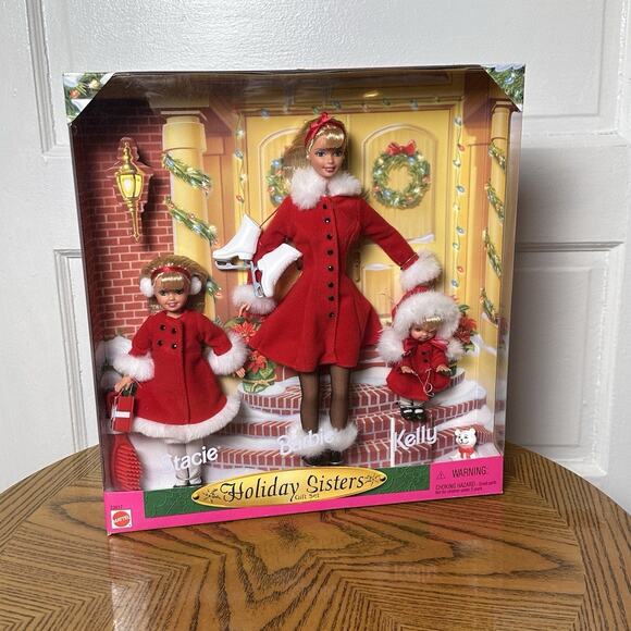 Vintage Barbie Holiday Sisters 1999 Gift Set Stacie, Barbie, Kelly-MPN 23617-NIB - Picture 14 of 14